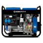 EBERTH 5000W Generatore diesel monofase con E-Start 2x230V 1x12V