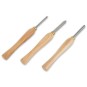 EBERTH a 3 pezzi Set di coltelli da tornio per la lavorazione del legno