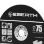 EBERTH 50 Dischi per Smerigliatrice Ø 75mm per Acciaio Inox